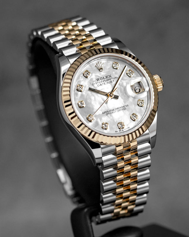 Harga Rolex Datejust 31mm Yellowgold MOP Diamond Indonesia