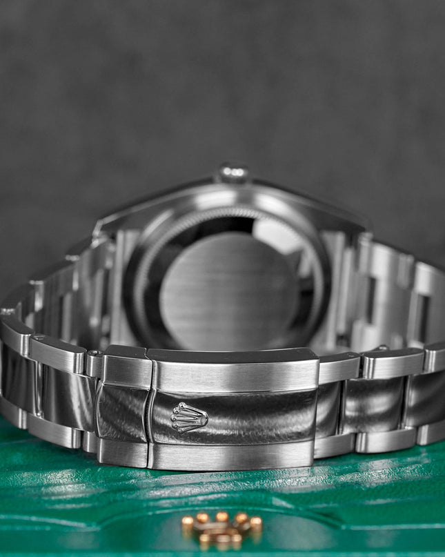 DATEJUST 36MM ROULETTE DATE WHEEL BLUE DIAL (2017)