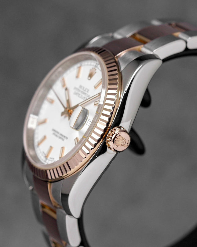Harga Rolex Datejust 36 Rosegold White Indonesia