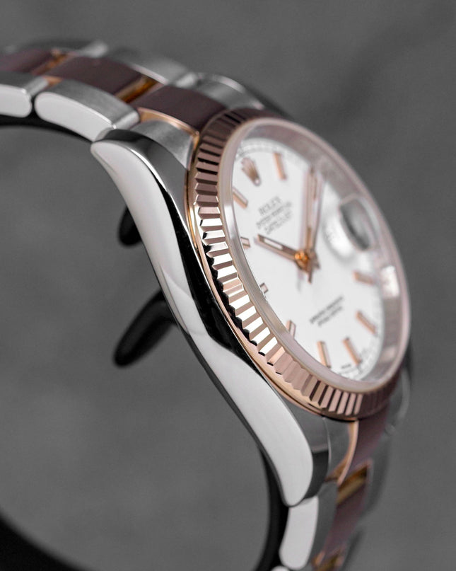 Harga Rolex Datejust 36 Rosegold White Indonesia