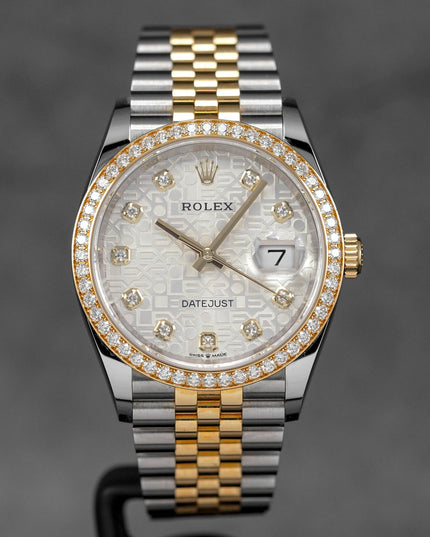 Harga Rolex Datejust 36 Silver Computerized Diamond Indonesia