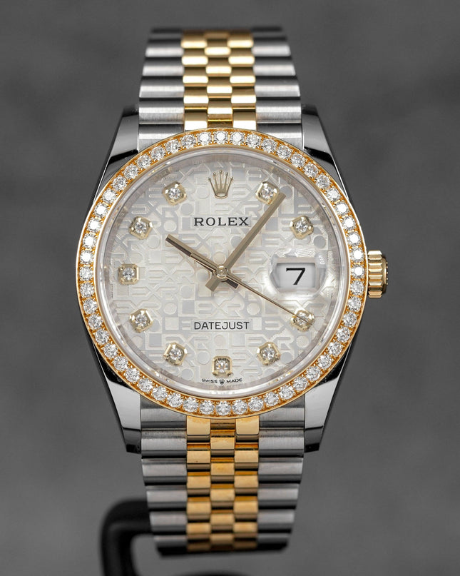 Harga Rolex Datejust 36 Silver Computerized Diamond Indonesia