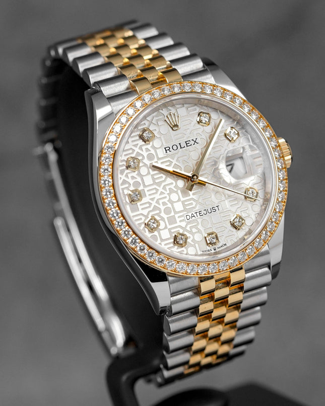 Harga Rolex Datejust 36 Silver Computerized Diamond Indonesia