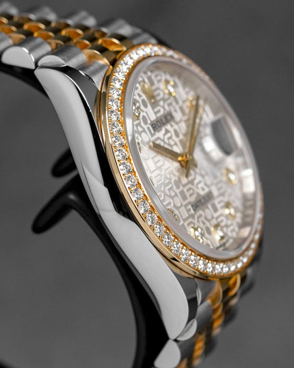 Harga Rolex Datejust 36 Silver Computerized Diamond Indonesia