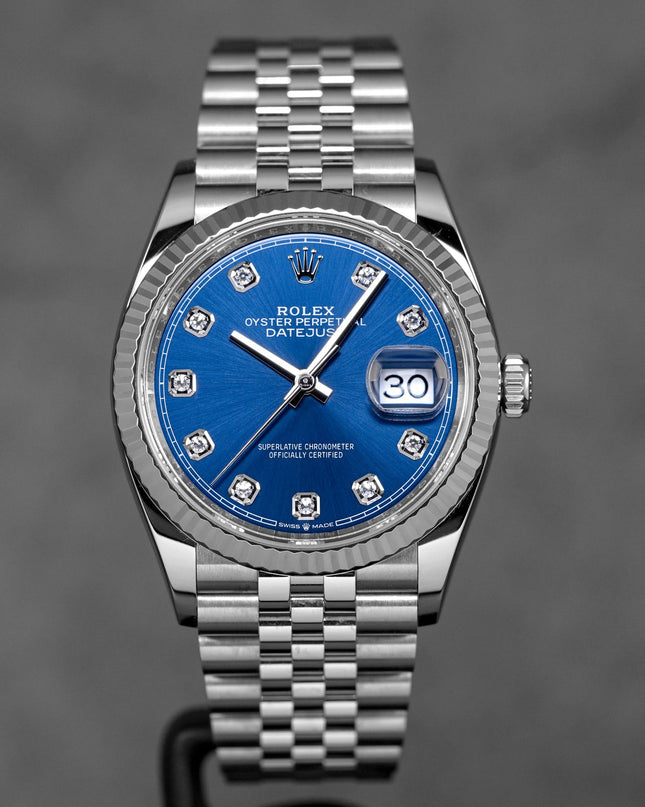 Harga Rolex Datejust 36mm Blue Diamond Indonesia Terbaru