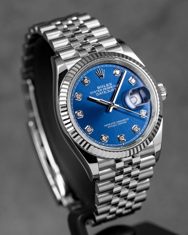 Harga Rolex Datejust 36mm Blue Diamond Indonesia Terbaru