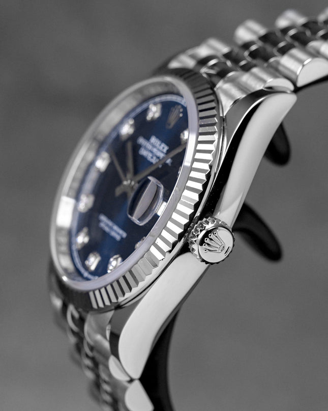 Harga Rolex Datejust 36mm Blue Diamond Indonesia Terbaru