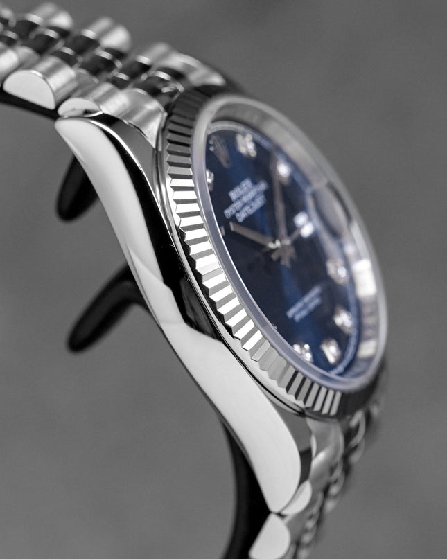 Harga Rolex Datejust 36mm Blue Diamond Indonesia Terbaru