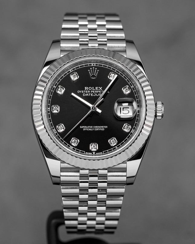 Harga Rolex Datejust 41 Black Diamond Indonesia