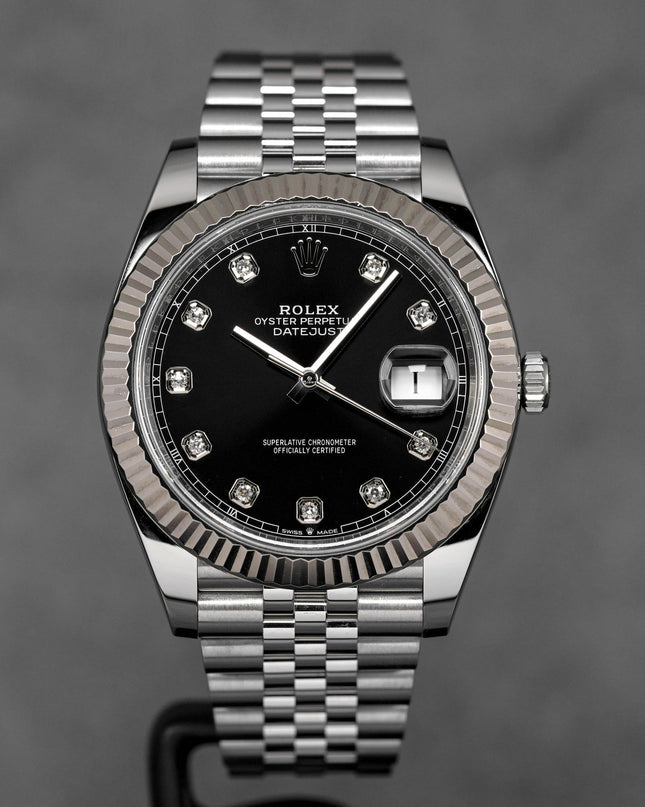 Harga Rolex Datejust 41 Black Diamond Indonesia