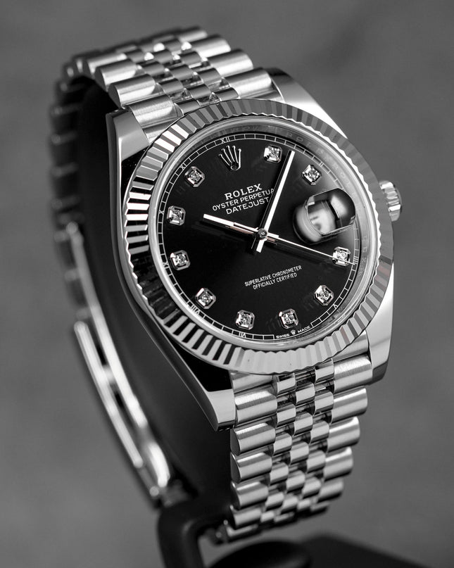 Harga Rolex Datejust 41 Black Diamond Indonesia