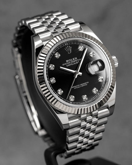 Harga Rolex Datejust 41 Black Diamond Indonesia