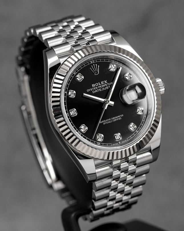 Harga Rolex Datejust 41 Black Diamond Indonesia