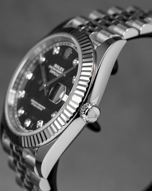 Harga Rolex Datejust 41 Black Diamond Indonesia