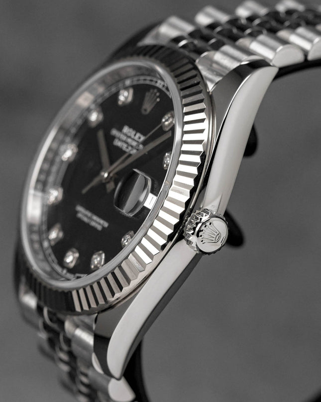 Harga Rolex Datejust 41 Black Diamond Indonesia
