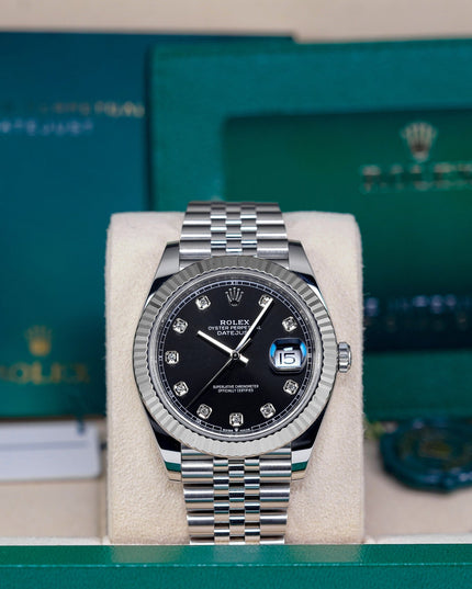 Harga Rolex Datejust 41 Black Diamond Indonesia