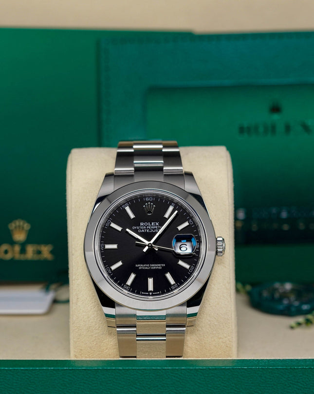 Harga Rolex Datejust 41 Black Indonesia Terbaru