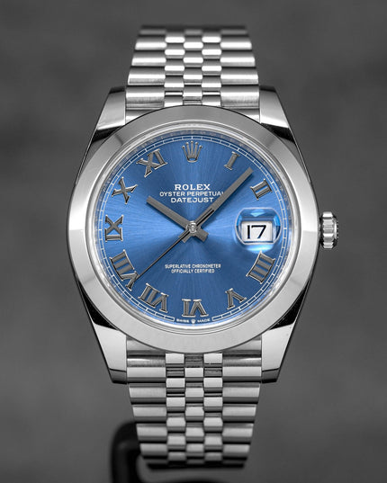 Harga Rolex Datejust 41 Blue Azzurro Indonesia