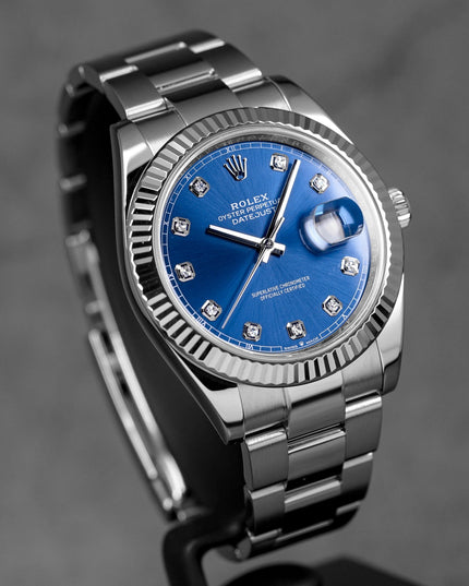 Harga Rolex Datejust 41 Blue Diamond Indonesia