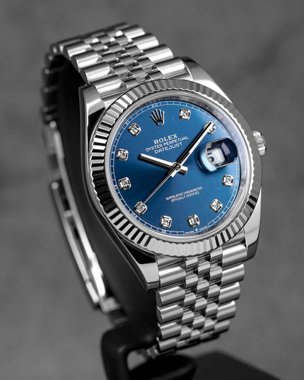 Harga Rolex Datejust 41 Blue Diamond Indonesia