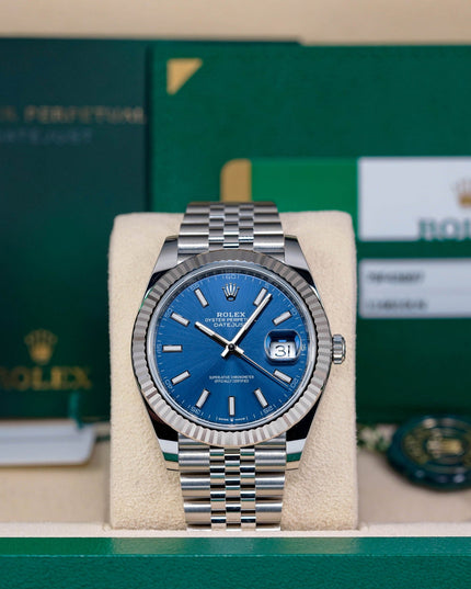 Harga Rolex Datejust 41 Blue Indonesia