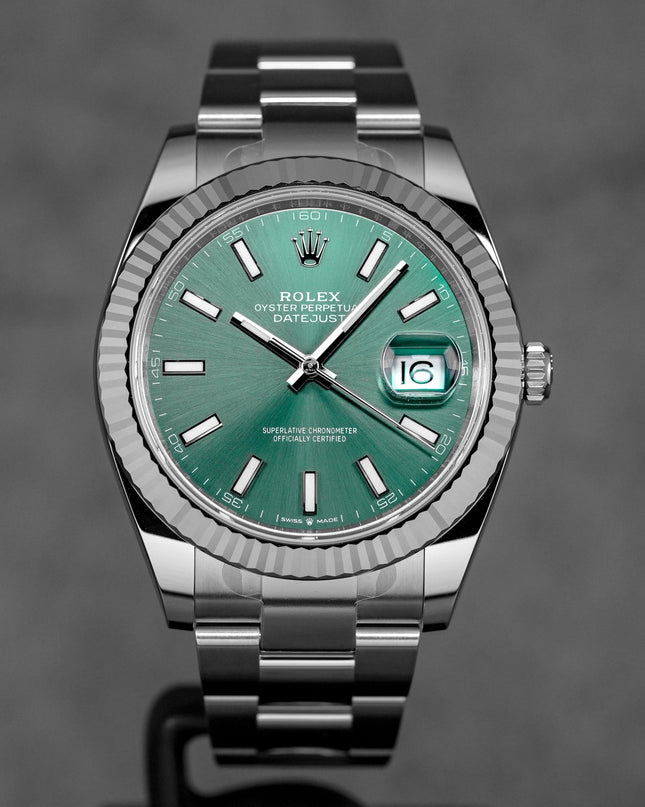 Harga Rolex Datejust 41 Mint Green Indonesia