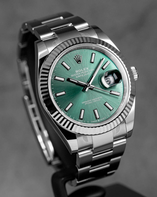 Harga Rolex Datejust 41 Mint Green Indonesia