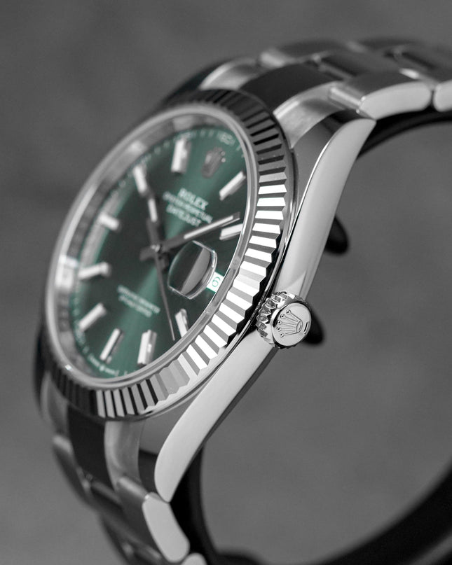 Harga Rolex Datejust 41 Mint Green Indonesia