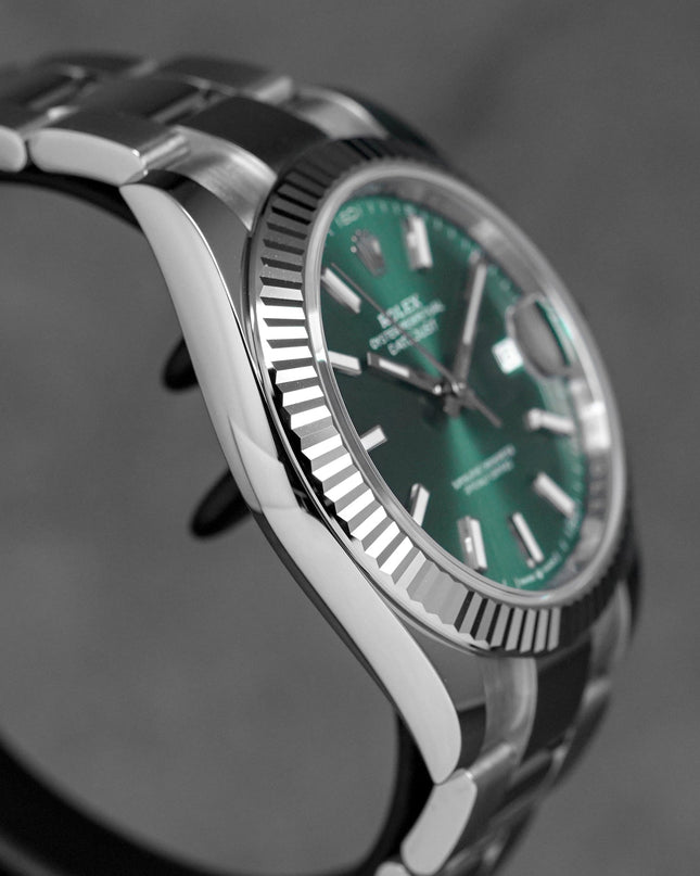 Harga Rolex Datejust 41 Mint Green Indonesia