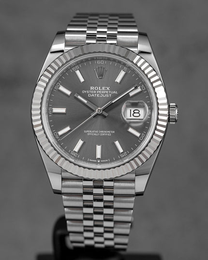 Harga Rolex Datejust 41 Rhodium Indonesia