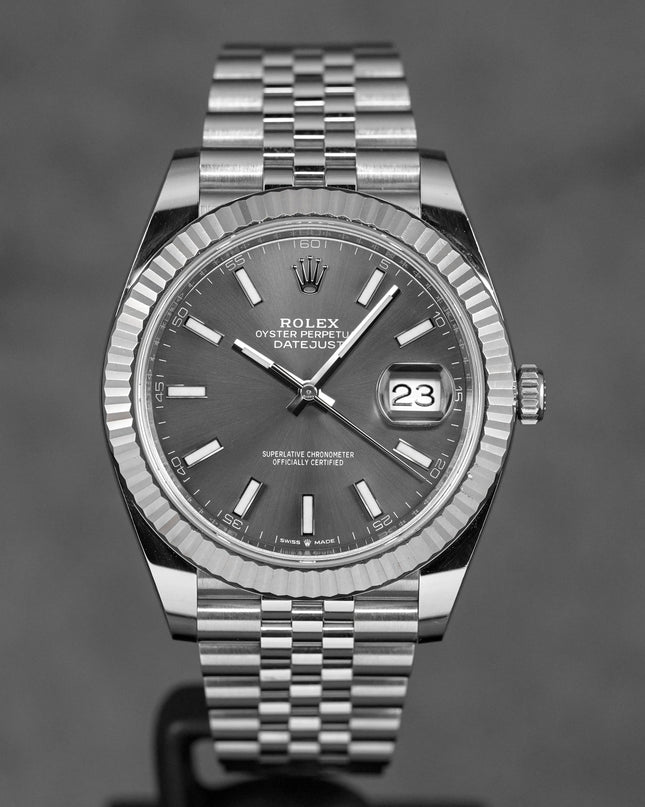 Harga Rolex Datejust 41 Rhodium Indonesia