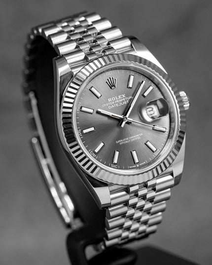 Harga Rolex Datejust 41 Rhodium Indonesia
