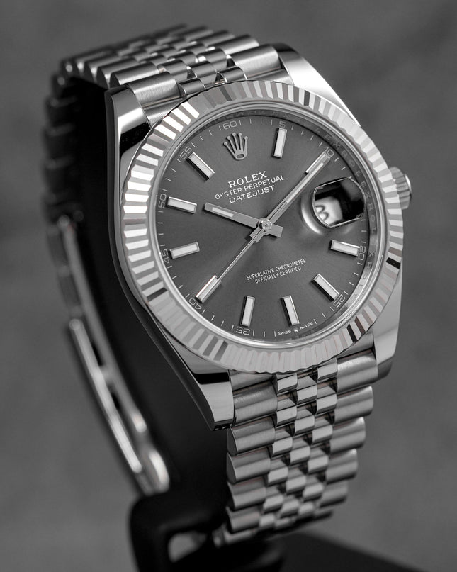 Harga Rolex Datejust 41 Rhodium Indonesia
