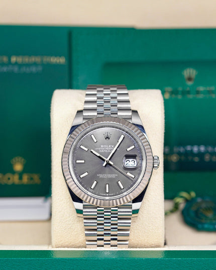 Harga Rolex Datejust 41 Rhodium Indonesia