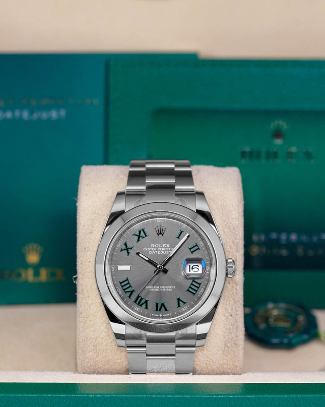 Harga Rolex Datejust 41 Wimbledon Indonesia