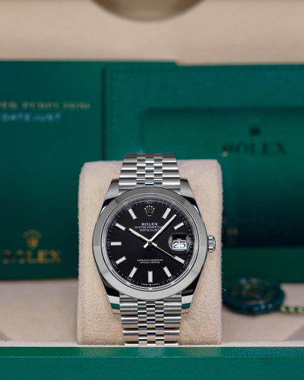 Harga Rolex Datejust 41mm Black Indonesia Terbaru