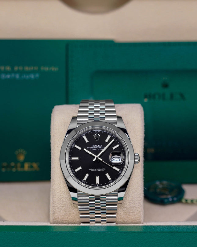Harga Rolex Datejust 41mm Black Indonesia Terbaru