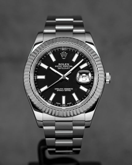 DATEJUST II BLACK DIAL (2015)