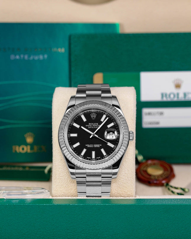 DATEJUST II BLACK DIAL (2015)