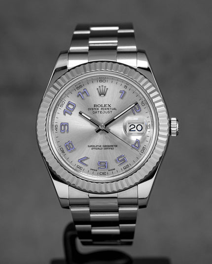 Harga Rolex Datejust II Silver Arabic