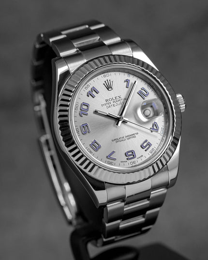 Harga Rolex Datejust II Silver Arabic
