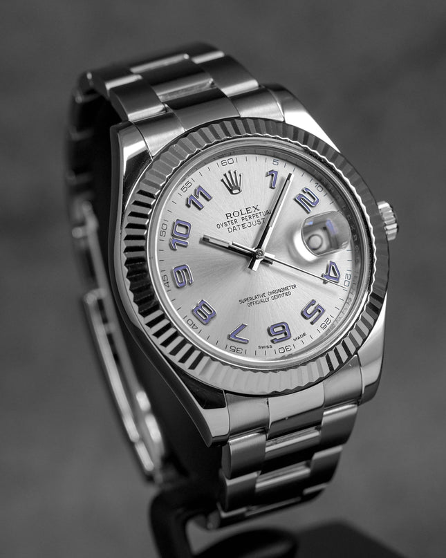 Harga Rolex Datejust II Silver Arabic