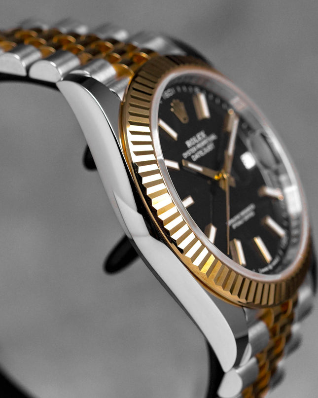 Harga Rolex Datejust Twotone Black Indonesia