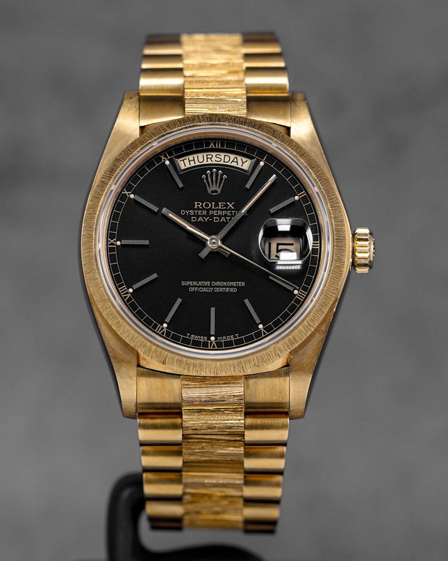 Harga Rolex Daydate 18078 Bark Finish Indonesia