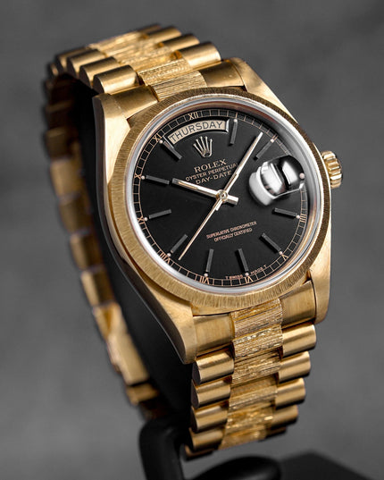 Harga Rolex Daydate 18078 Bark Finish Indonesia