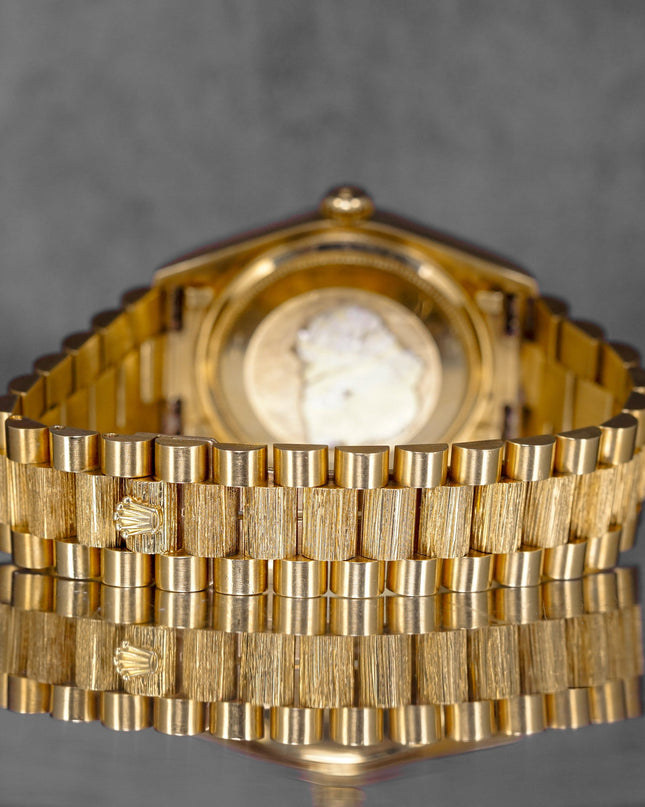 Harga Rolex Daydate 18078 Bark Finish Indonesia