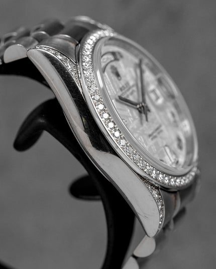 Harga Rolex Daydate 36 118346 Meteorite Diamond Indonesia
