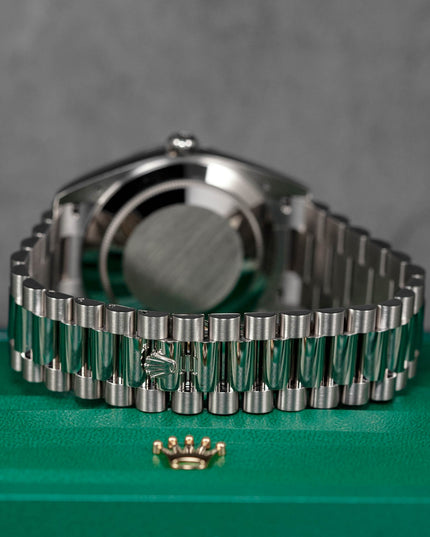 Harga Rolex Daydate 40 Whitegold Olive Green Indonesia