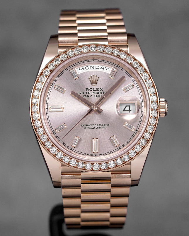 Harga Rolex Daydate Rosegold Diamond Indonesia