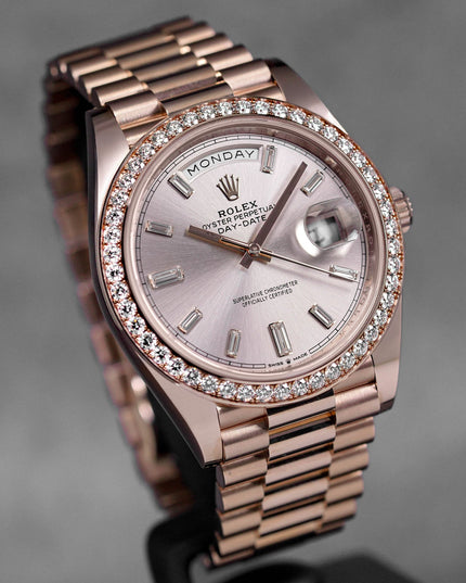 Harga Rolex Daydate Rosegold Diamond Indonesia